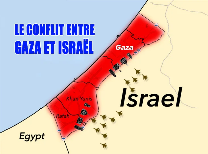 Le conflit entre Gaza et Israël